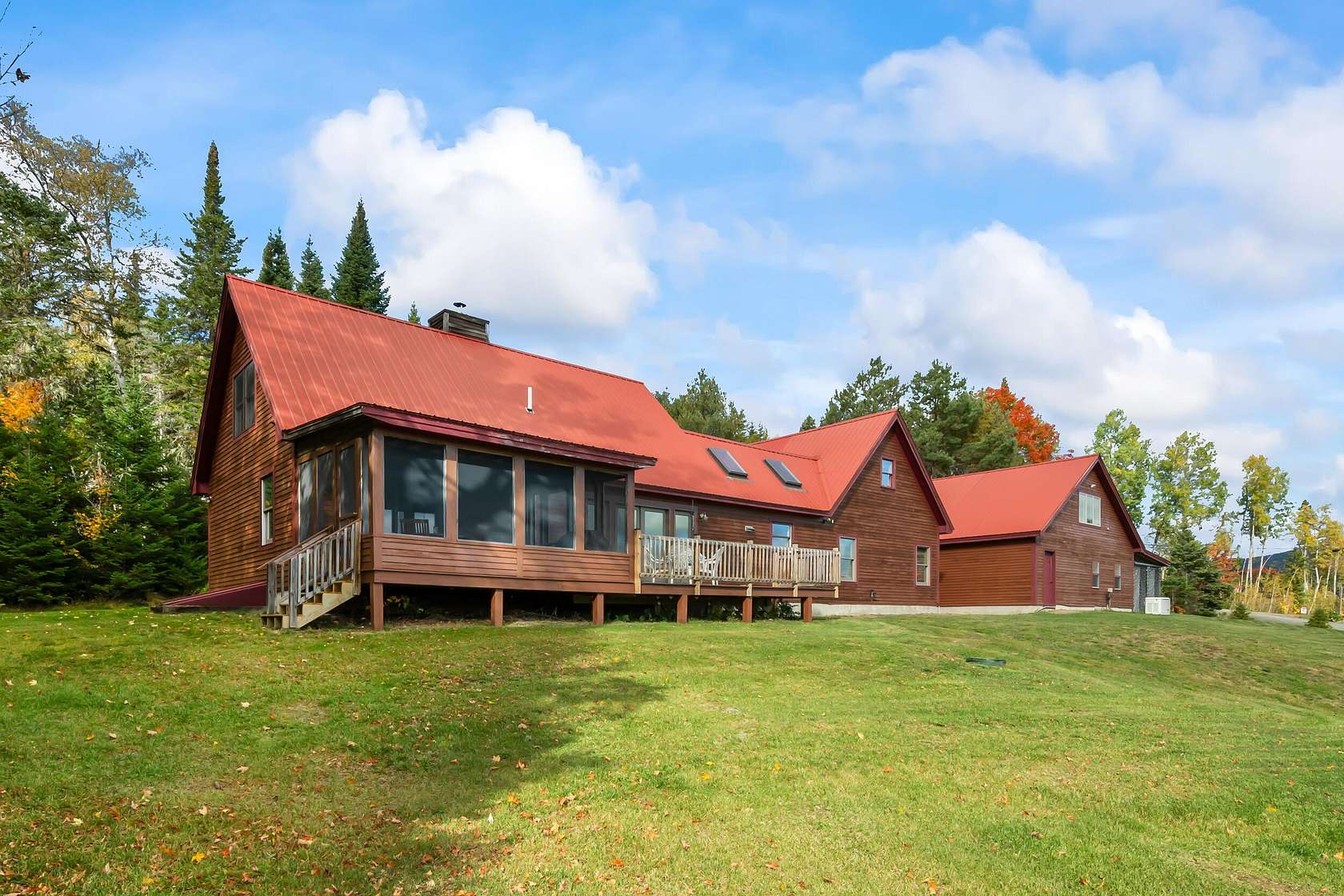 5 Acres of Land with Home for Sale in Rangeley, Maine