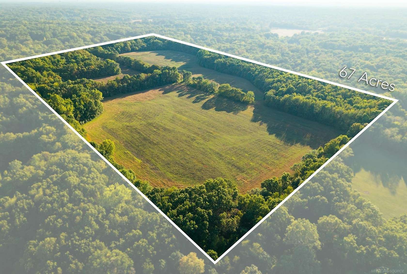 67.4 Acres of Land with Home for Sale in Niles, Michigan