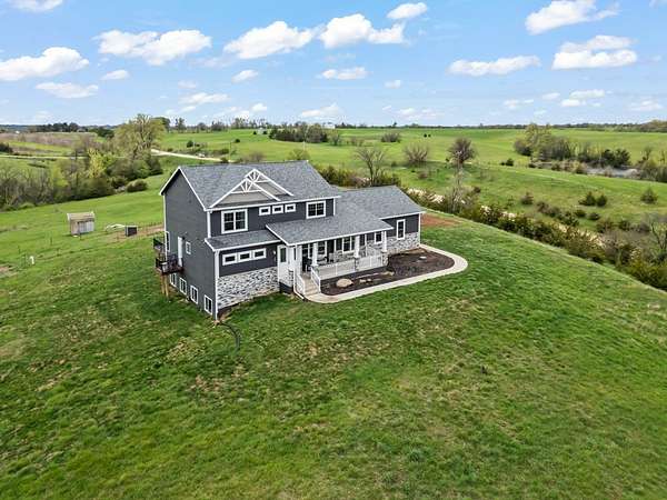 20.8 Acres of Land with Home for Sale in New Virginia, Iowa