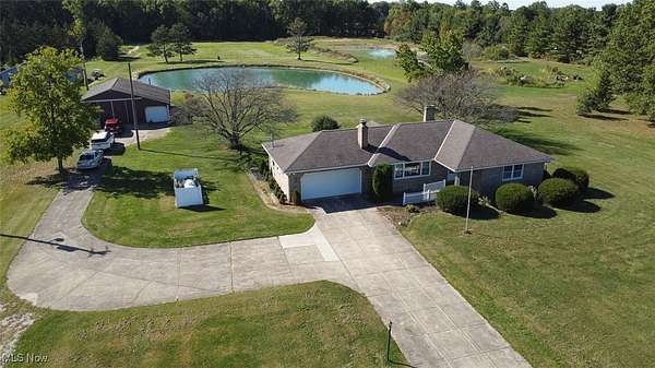 5 Acres of Residential Land with Home for Sale in Grafton, Ohio