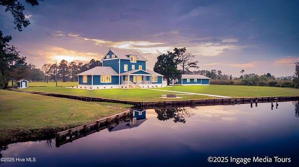 19.9 Acres of Land with Home for Sale in Belhaven, North Carolina