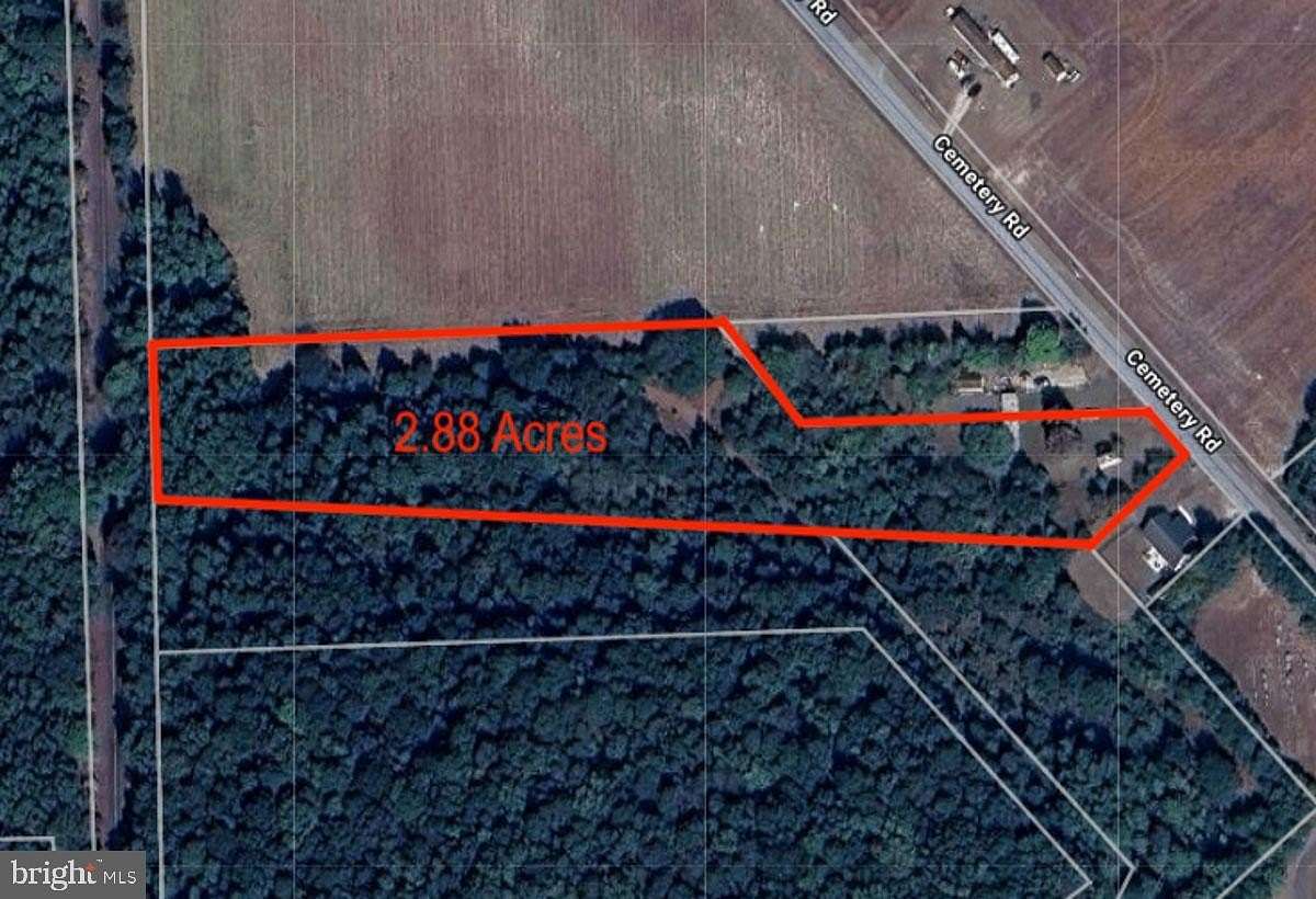 2.88 Acres of Residential Land for Sale in Ellendale, Delaware