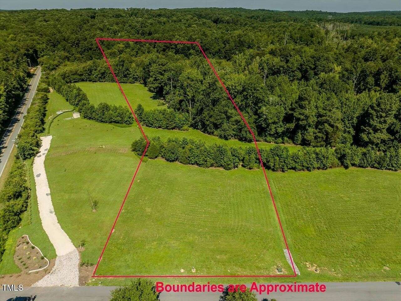 6.49 Acres of Residential Land with Home for Sale in Pittsboro, North Carolina