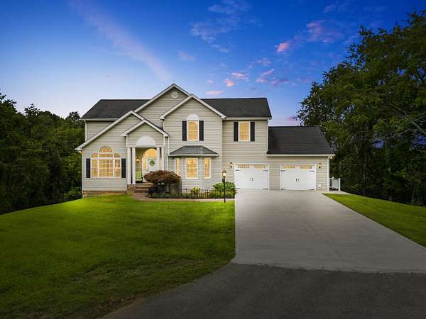 10.7 Acres of Land with Home for Sale in Christiansburg, Virginia