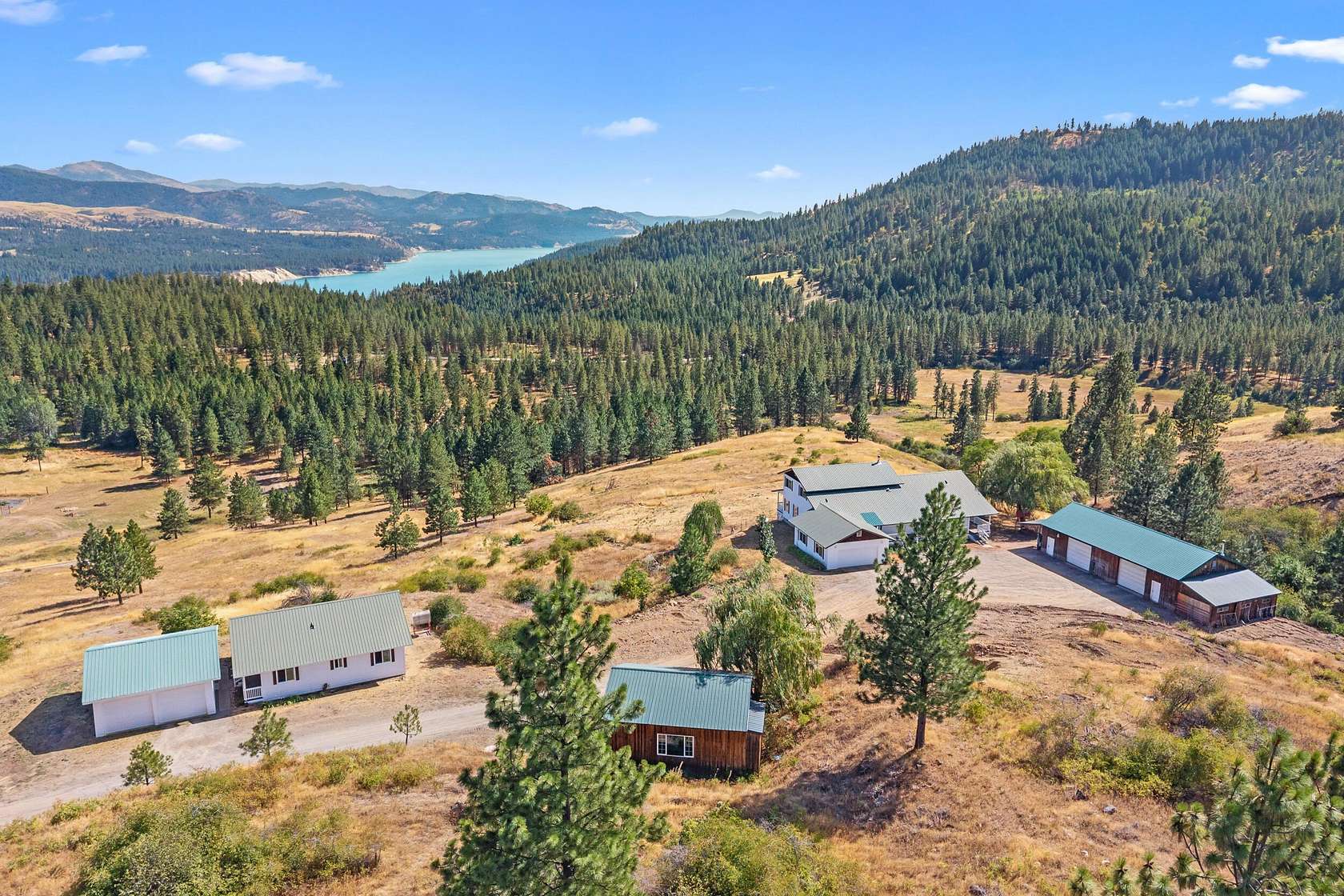 132 Acres of Improved Land for Sale in Inchelium, Washington