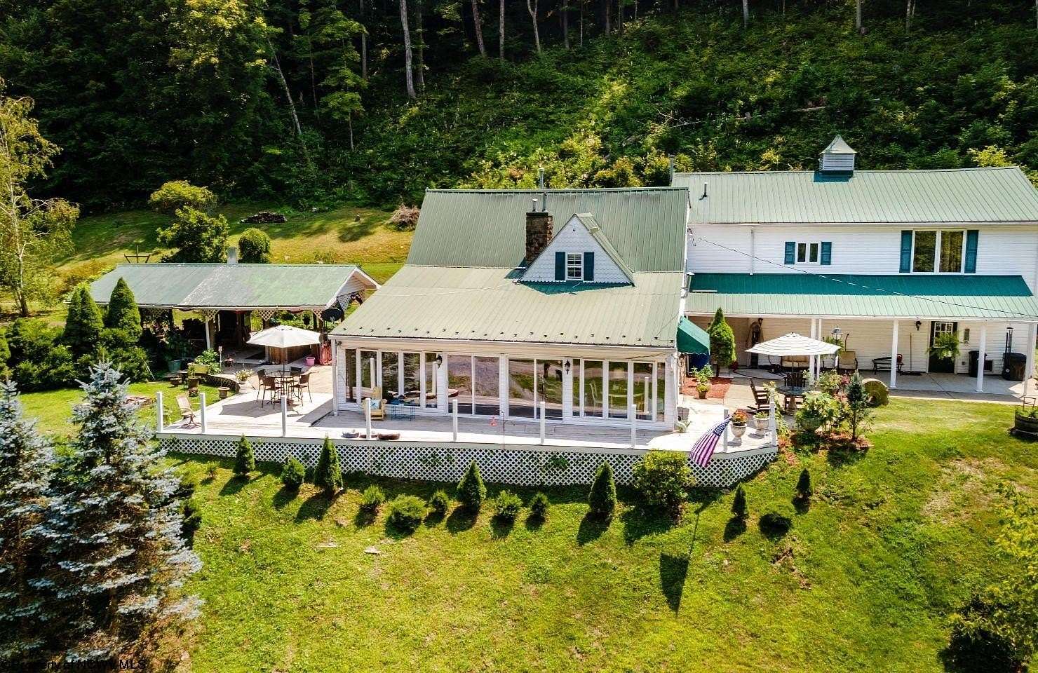 46.3 Acres of Land with Home for Sale in Independence, West Virginia