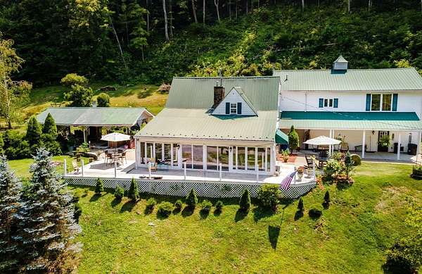 46.3 Acres of Agricultural Land with Home for Sale in Independence, West Virginia