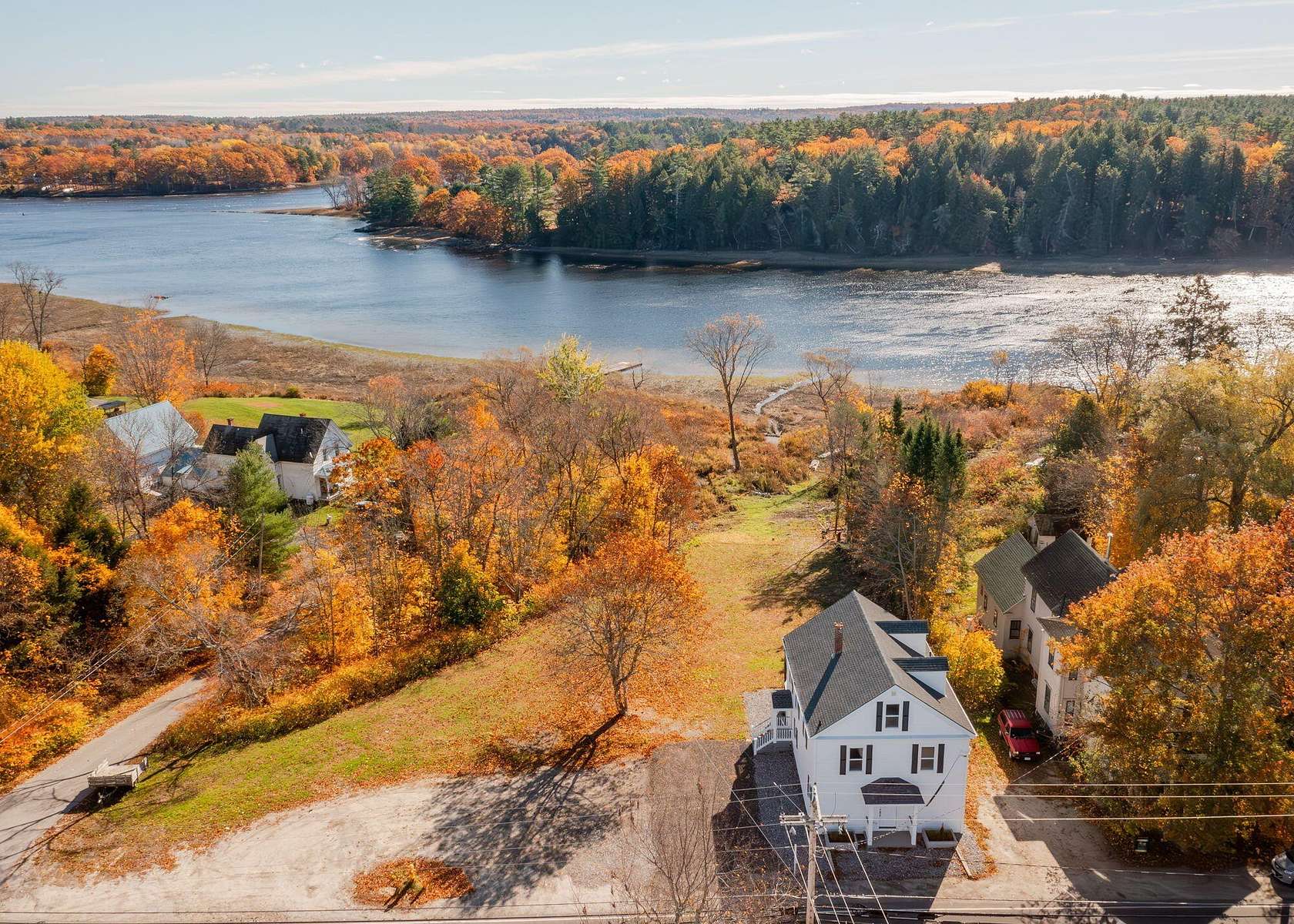 2 Acres of Improved Mixed-Use Land for Sale in Richmond, Maine