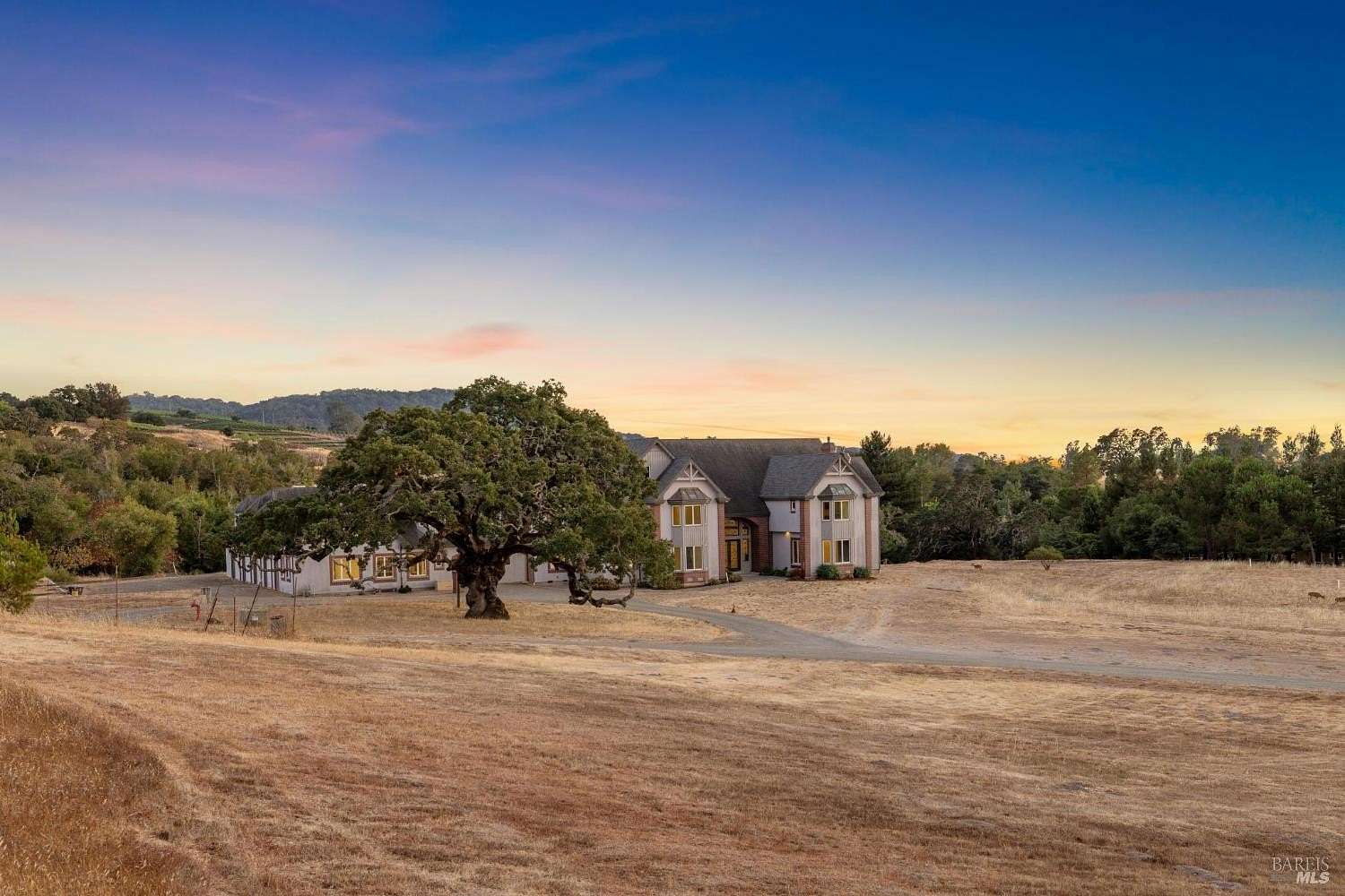 29.6 Acres of Recreational Land with Home for Sale in Napa, California