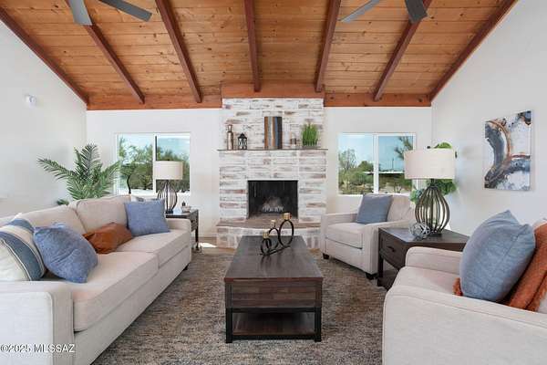 2 Acres of Residential Land with Home for Sale in Tucson, Arizona