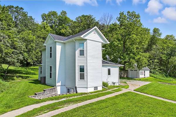 46 Acres of Agricultural Land with Home for Sale in Pacific Junction, Iowa