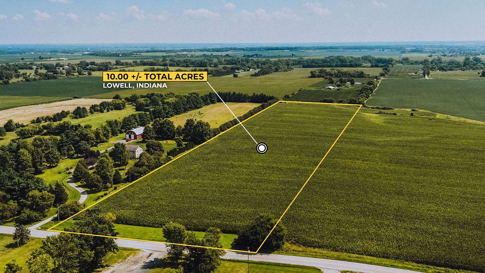 10 Acres of Residential Land for Sale in Lowell, Indiana