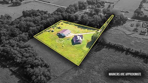 4 Acres of Land with Home for Sale in Pea Ridge, Arkansas