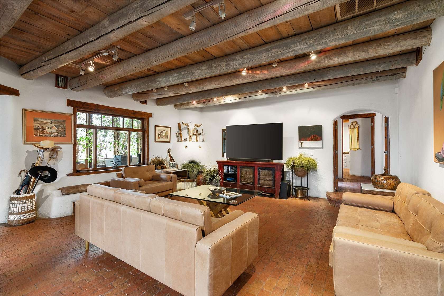 2.56 Acres of Residential Land with Home for Sale in Santa Fe, New Mexico