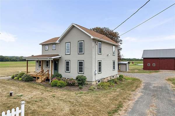 6 Acres of Land with Home for Sale in Ledyard, New York