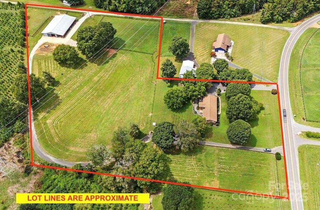 6.79 Acres of Land with Home for Sale in Mooresville, North Carolina