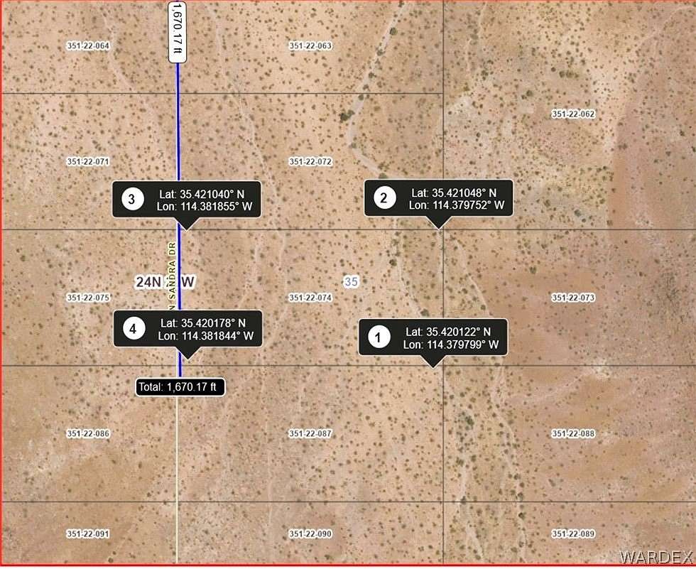 5 Acres of Residential Land for Sale in Dolan Springs, Arizona