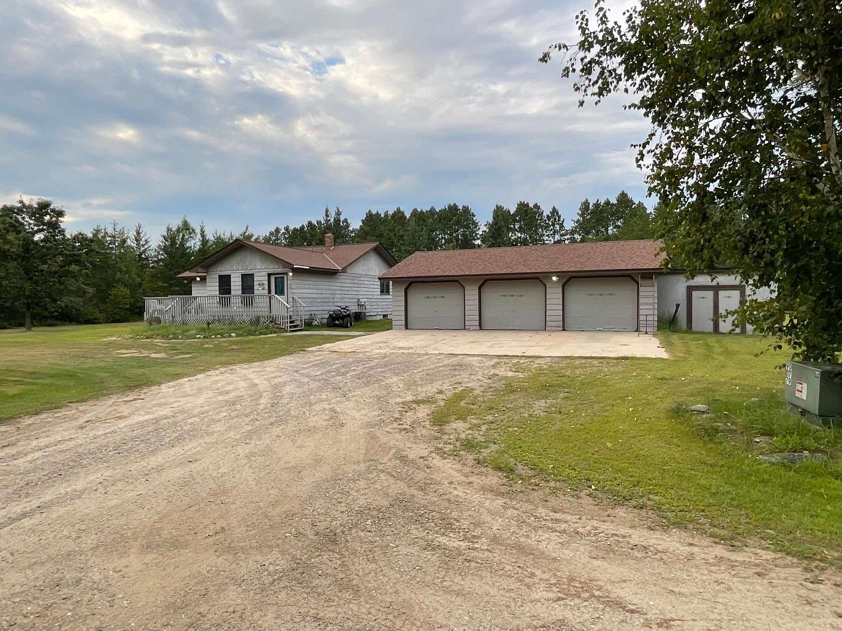 6.66 Acres of Land with Home for Sale in Laporte, Minnesota