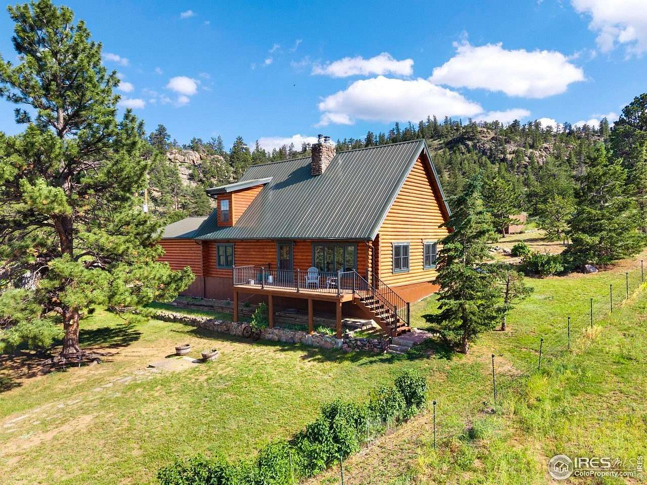 35 Acres of Land with Home for Sale in Livermore, Colorado