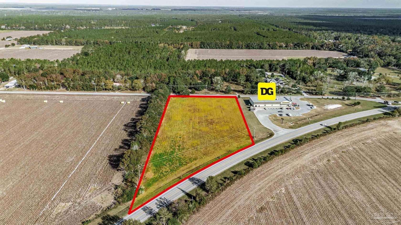 3.26 Acres of Commercial Land for Sale in Milton, Florida
