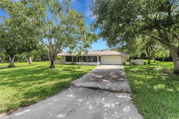 2 Acres of Residential Land with Home for Sale in Fort Myers, Florida