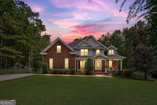 5 Acres of Residential Land with Home for Sale in Brooks, Georgia