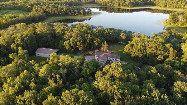 9.69 Acres of Land with Home for Sale in Erhard, Minnesota