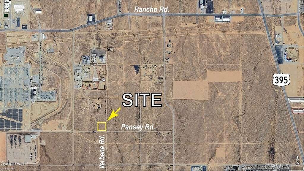 2 Acres of Commercial Land for Sale in Adelanto, California