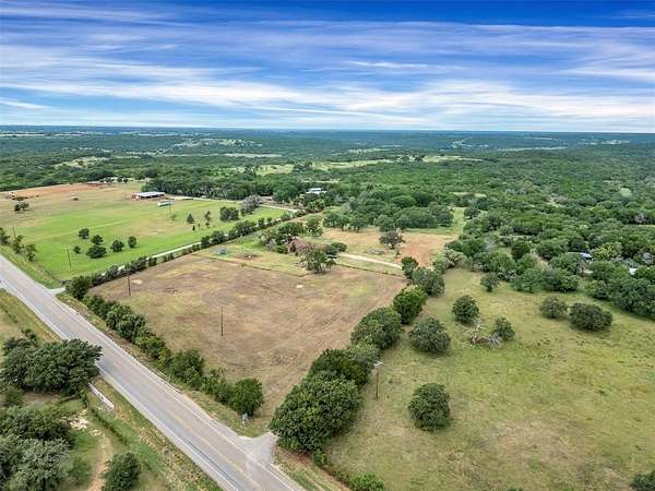 10.7 Acres of Land with Home for Sale in Bluff Dale, Texas