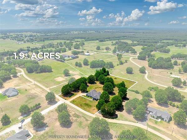 1.9 Acres of Residential Land with Home for Sale in Blossom, Texas