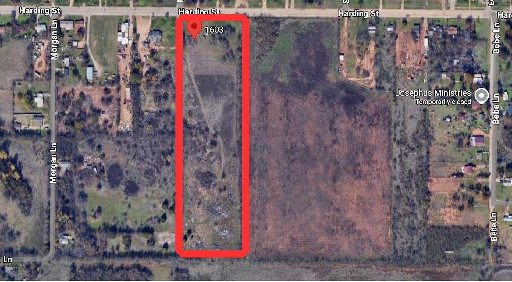 10 Acres of Residential Land for Sale in Wichita Falls, Texas