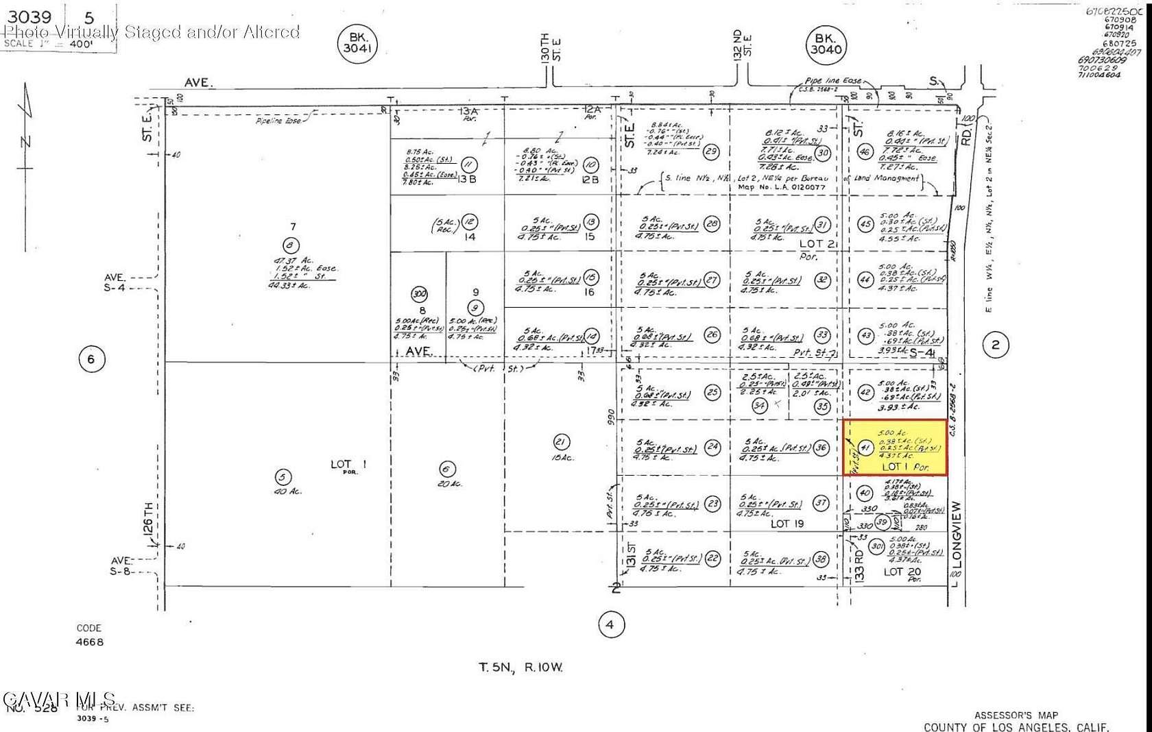 4.57 Acres of Residential Land for Sale in Littlerock, California