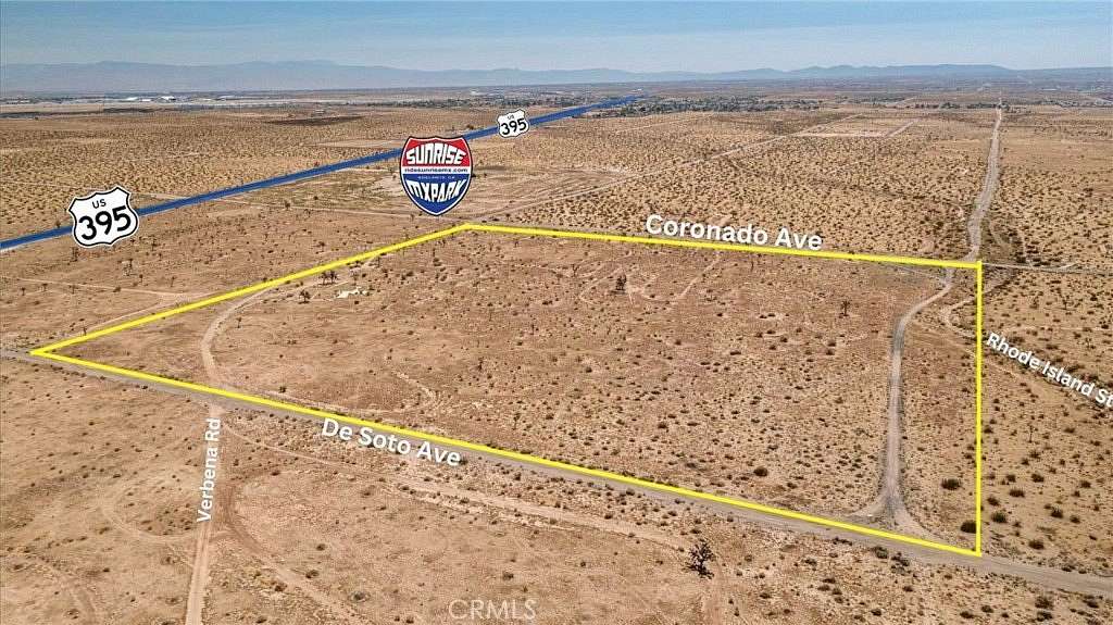 40 Acres of Land for Sale in Adelanto, California