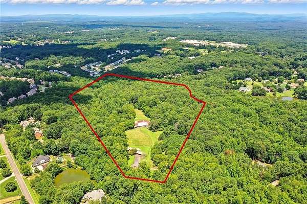 36.4 Acres of Agricultural Land with Home for Sale in Canton, Georgia