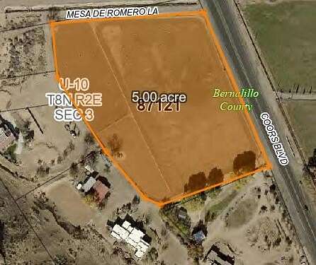 5 Acres of Residential Land for Sale in Albuquerque, New Mexico