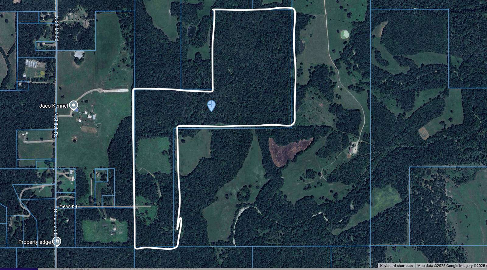 110 Acres of Recreational Land for Sale in Hulbert, Oklahoma