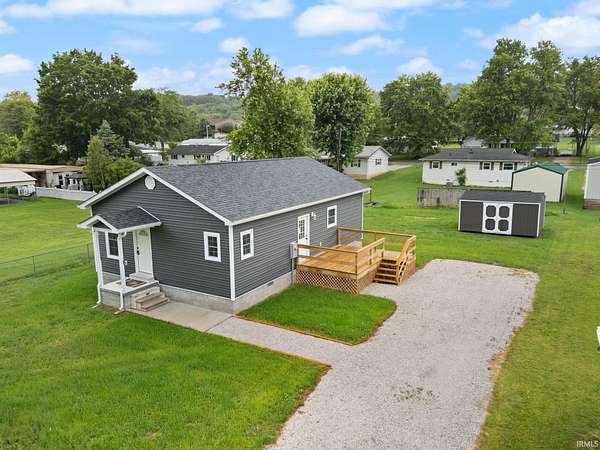 0.22 Acres of Residential Land with Home for Sale in Paoli, Indiana