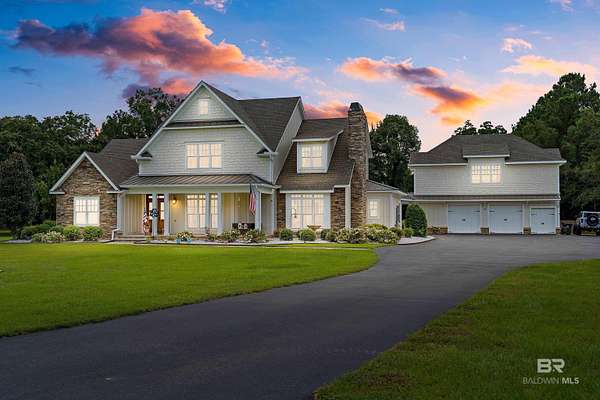 3.1 Acres of Residential Land with Home for Sale in Fairhope, Alabama