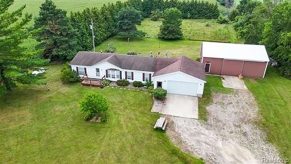 2 Acres of Residential Land with Home for Sale in Filion, Michigan