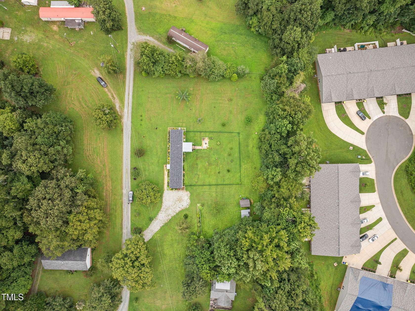 1.57 Acres of Residential Land with Home for Sale in Haw River, North Carolina