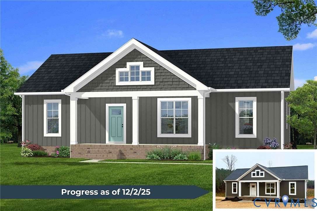 5.3 Acres of Residential Land with Home for Sale in Crewe, Virginia