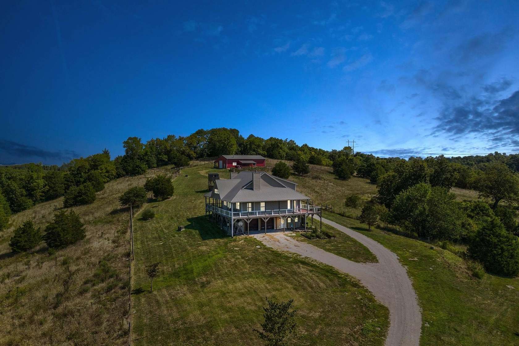 13.7 Acres of Land with Home for Sale in Winchester, Kentucky
