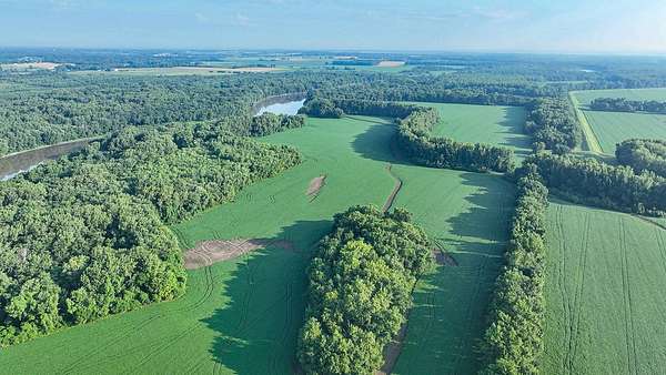 53 Acres of Recreational Land & Farm for Auction in Oaktown, Indiana