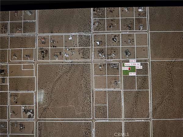 2 Acres of Residential Land for Sale in Phelan, California