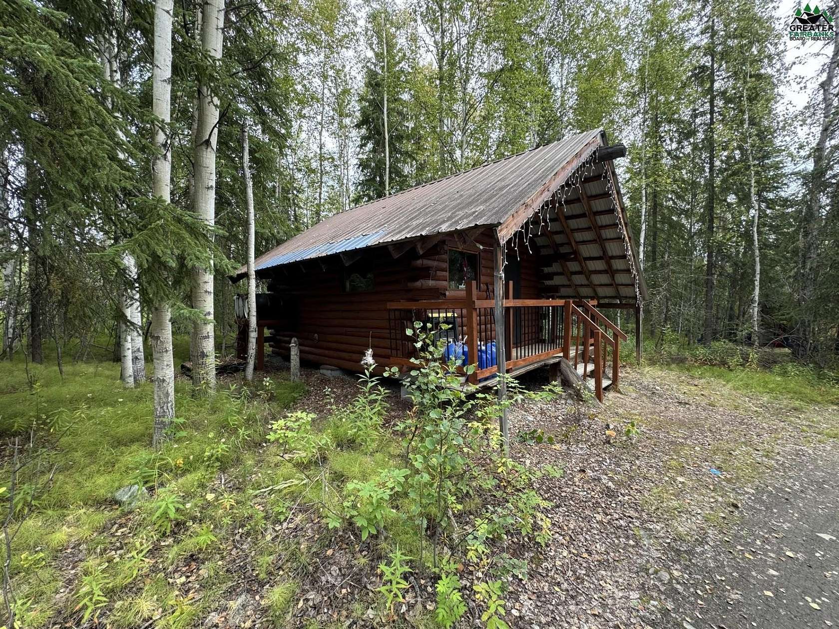 4 Acres of Residential Land with Home for Sale in Fairbanks, Alaska