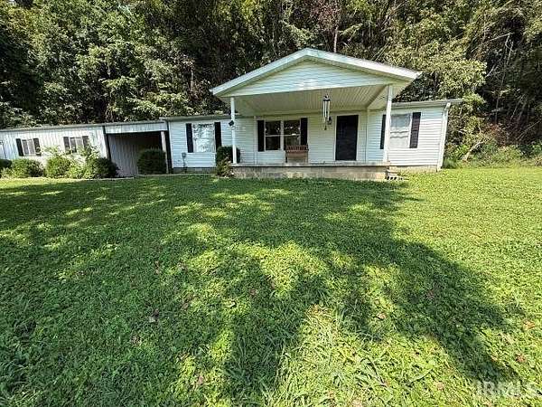11.6 Acres of Land with Home for Sale in Shoals, Indiana