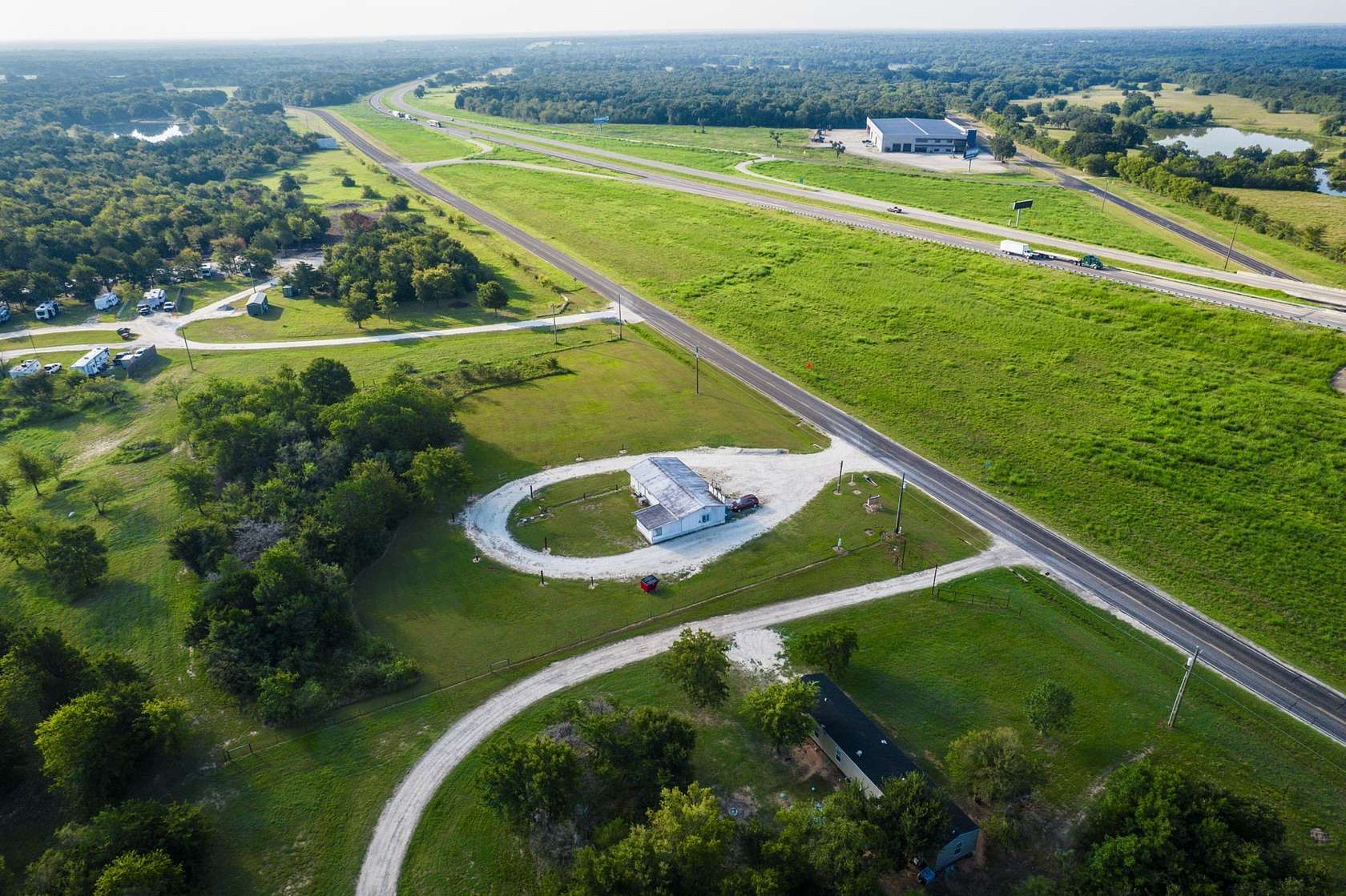 2.17 Acres of Commercial Land for Sale in Streetman, Texas