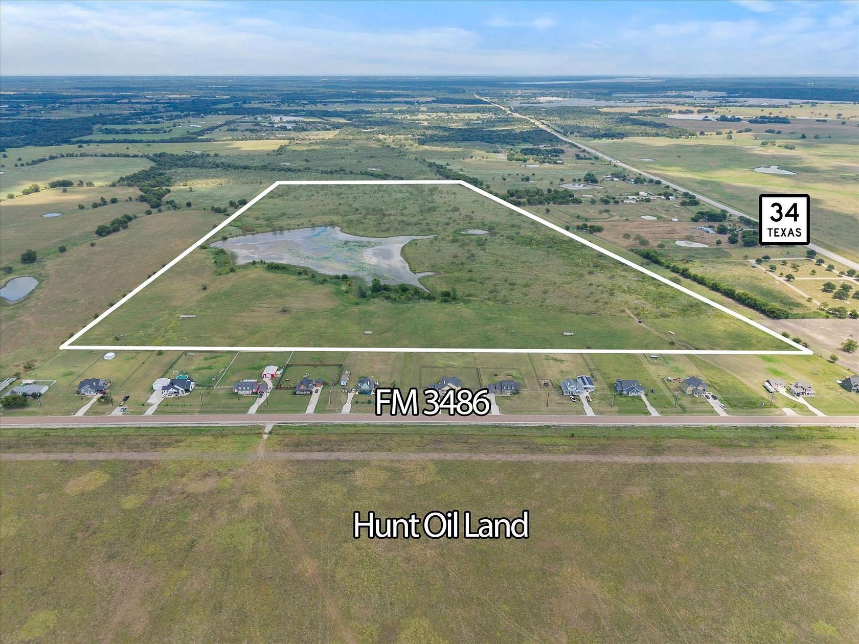105 Acres of Agricultural Land for Sale in Terrell, Texas