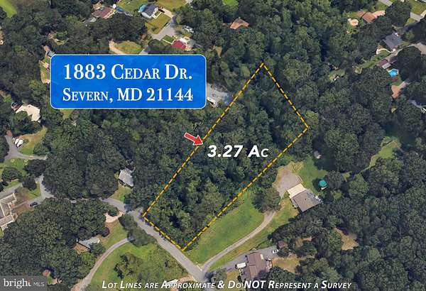 3.27 Acres of Residential Land for Sale in Severn, Maryland