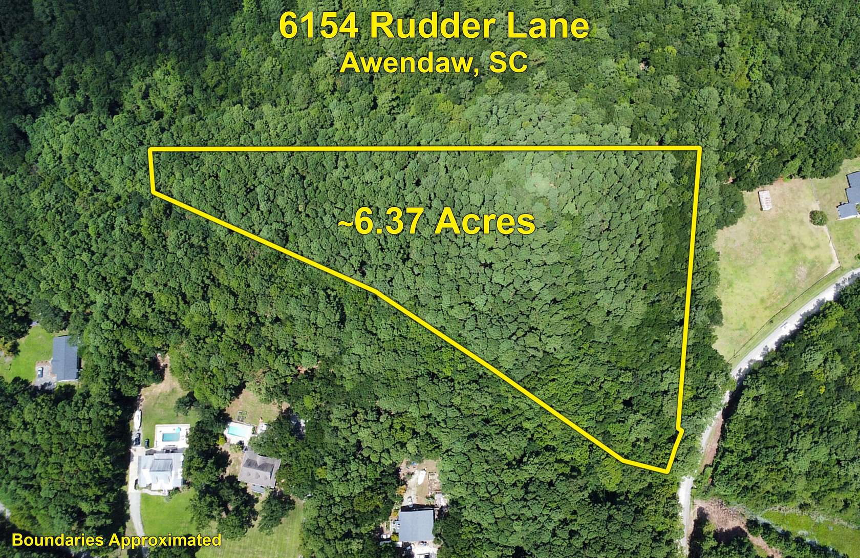 6.4 Acres of Residential Land for Sale in Awendaw, South Carolina
